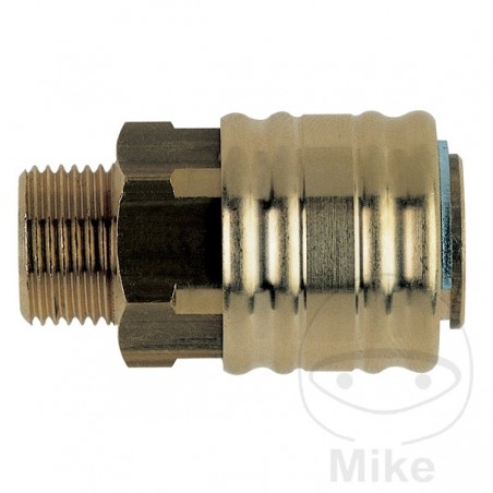 Compressed air hose connector with external thread A 1/4 656.04.60