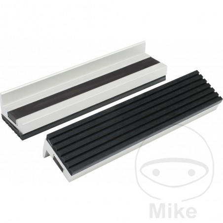 Aluminum vise jaws 100 MM 642.01.00