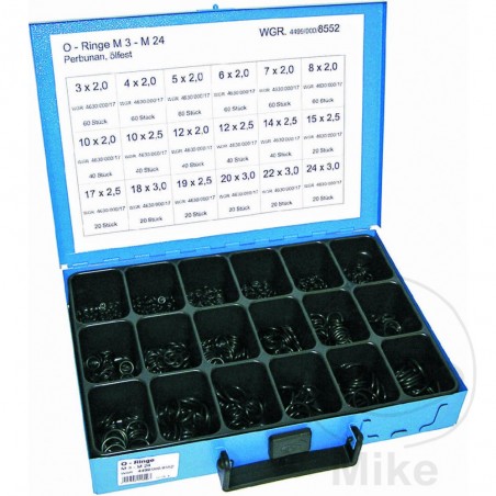 DRESSELHAUS Assorted O-ring pack 3-24 8552 459.35.39