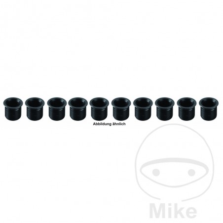 Pack 10 insertos roscados largos para bujia M12 X 1.25 19 MM 609.34.54