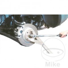 Clamping device for fixing/loosening wheel hub 617.01.42