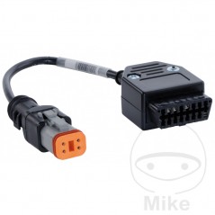 GUTMANN Connector adapter for motorcycle control unit diagnosis 668.01.13