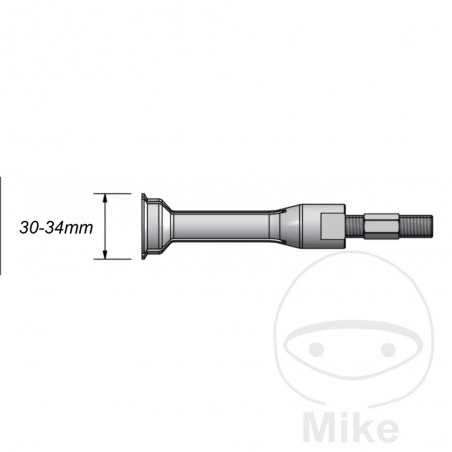 JMP Spare part for bearing extractor 30-34 MM 722.02.32
