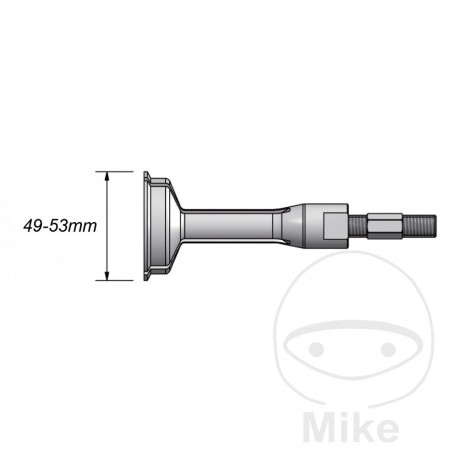 JMP Recambio para extractor de rodamientos 49-53 MM 722.02.36