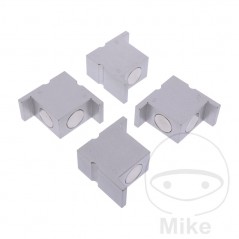 YSS SUSPENSION Pack 4 abrazaderas varilla de pistón 8 X 25 MM 722.05.84