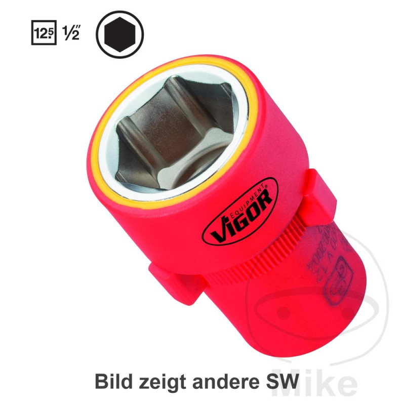 VIGOR hexagonal socket wrench 1/2 10 MM 55 605.00.72