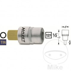 HAZET allen socket 1/2 22 MM 60 605.55.86