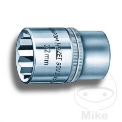 HAZET Llave de vaso bi-hexagonal 1/2 24 MM 44 605.45.89