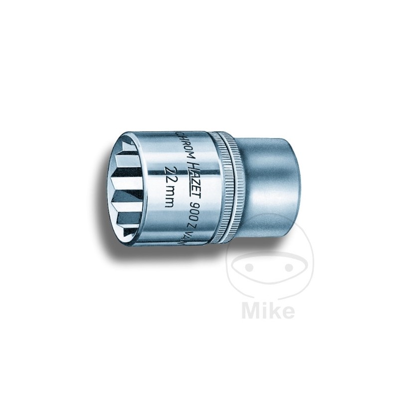 HAZET Llave de vaso bi-hexagonal 1/2 24 MM 44 605.45.89
