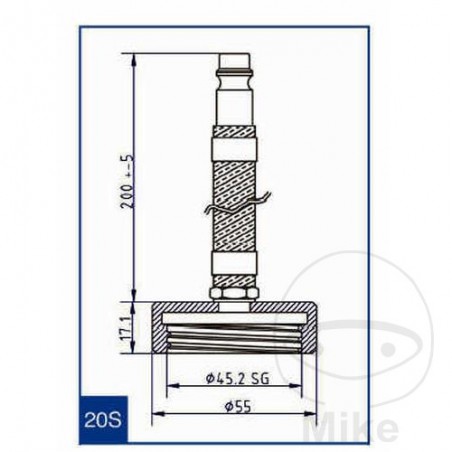 ATE Brake bleeding connection cap NR.20 S 03.9302-0948.2 657.00.20