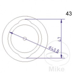 ATE Brake bleeding connection cap NR.43 03.9302-0774.2 657.21.35