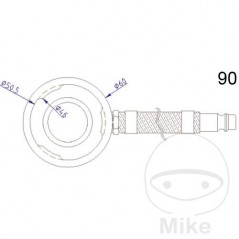 ATE Brake bleeding connection cap NR.90 03.9302-0943.2 657.28.38