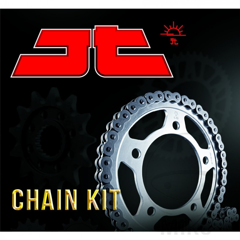 JT DRIVE CHAIN Kit cadena abierta + corona piñón X-RING 525X1R3 7540535