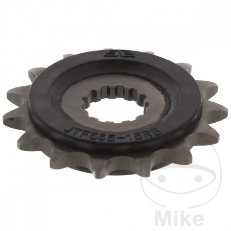 JT SPROCKETS Transmission pinion with rubber 15T 520 ALTN: 7261688 726.03.98