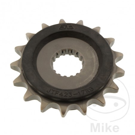 JT SPROCKETS Transmission pinion with rubber 17T 530 ALTN: 7263908 726.05.93