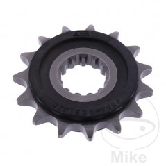 JT SPROCKETS Transmission pinion with rubber 15T 525 726.08.63