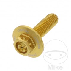 JMP Hexagon head aluminum screw M6X1.00 MM RACING 775.12.02VAR
