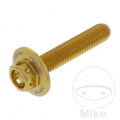 JMP Hexagon head aluminum screw M6X1.00 MM RACING 775.12.02VAR