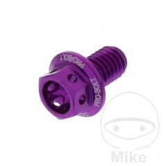JMP Hexagon head aluminum screw M6X1.00 MM RACING 775.31.99VAR