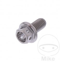 JMP Titanium hex head screw M6X1.00 MM RACING 775.43.40VAR