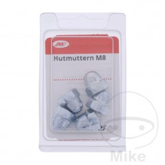 JMP Zinc plated cap nut M8 DIN1587 (5U) 479.01.36