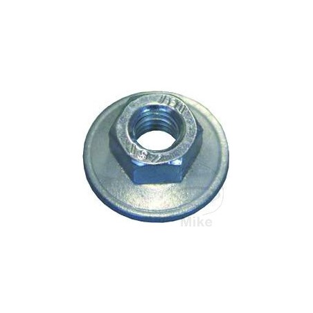 JMP Zinc plated washer nut M6 (10U) 481.06.14