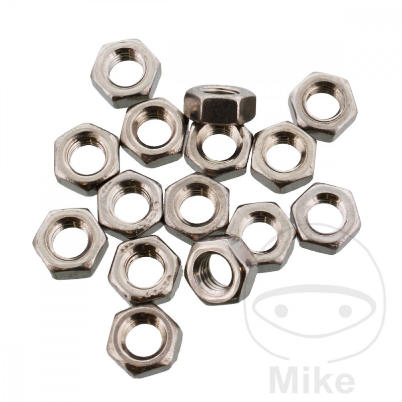 DRESSELHAUS Game 15 nuts A2 DIN 934 M5X0.8 775.10.54