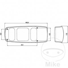 Piloto trasero izquierdo remolque 338.13.16