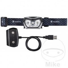 VARTA Outdoor Sports Rechargeable Headlamp H30R 400 LUMEN 156.01.48
