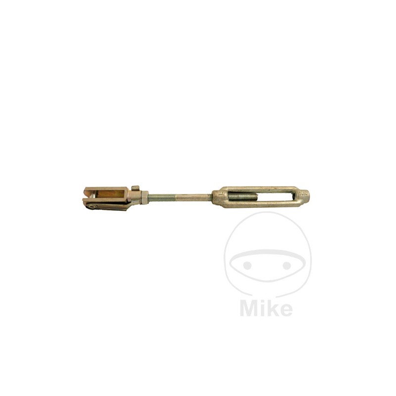 Zinc plated short link for trailer brake M10 338.57.88