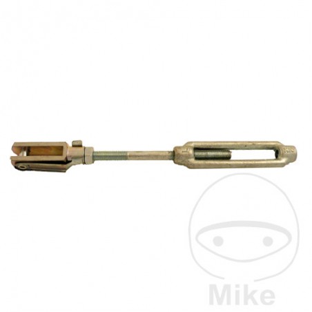 Zinc plated short link for trailer brake M8 338.66.46