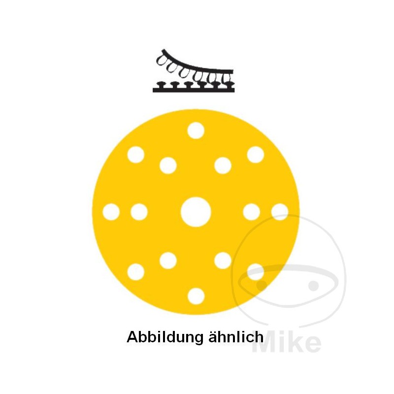 NORTON Pack 100 discos abrasivos K500 150 MM A296 564.03.57