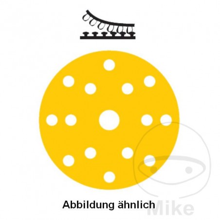 NORTON Pack 100 discos abrasivos K180 150 MM A296 564.03.52