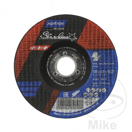 NORTON Disco abrasivo de desbaste 115X6 A30P 564.87.30