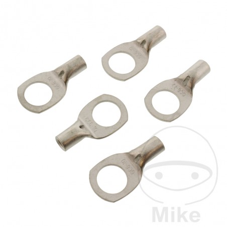 JMP Pack 5 terminales de cable para tornillo 4.0-6.0 M10 158.04.05