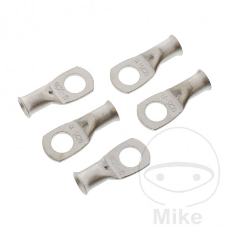 JMP Pack 5 terminales de cable para tornillo 25.0 M10 158.04.08