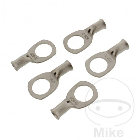 JMP Pack of 5 cable terminals for screw 10.0 M12 158.04.18