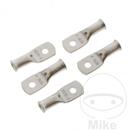 JMP Pack 5 terminales de cable para tornillo 10.0 M4 158.04.61