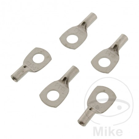 JMP Pack of 5 cable terminals for screw 1.5-2.5 M5 158.04.62