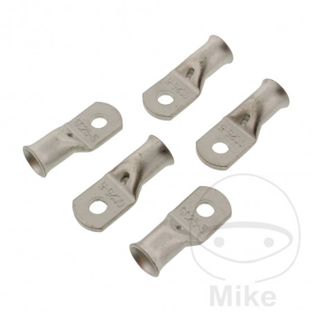 JMP Pack 5 terminales de cable para tornillo 25.0 M5 158.04.67