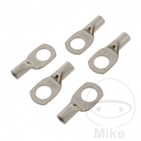 JMP Pack 5 terminales de cable para tornillo 4.0-6.0 M8 158.04.84