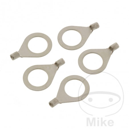 JMP Pack 5 terminales de cable para tornillo 1.5-2.5 M12 158.05.66
