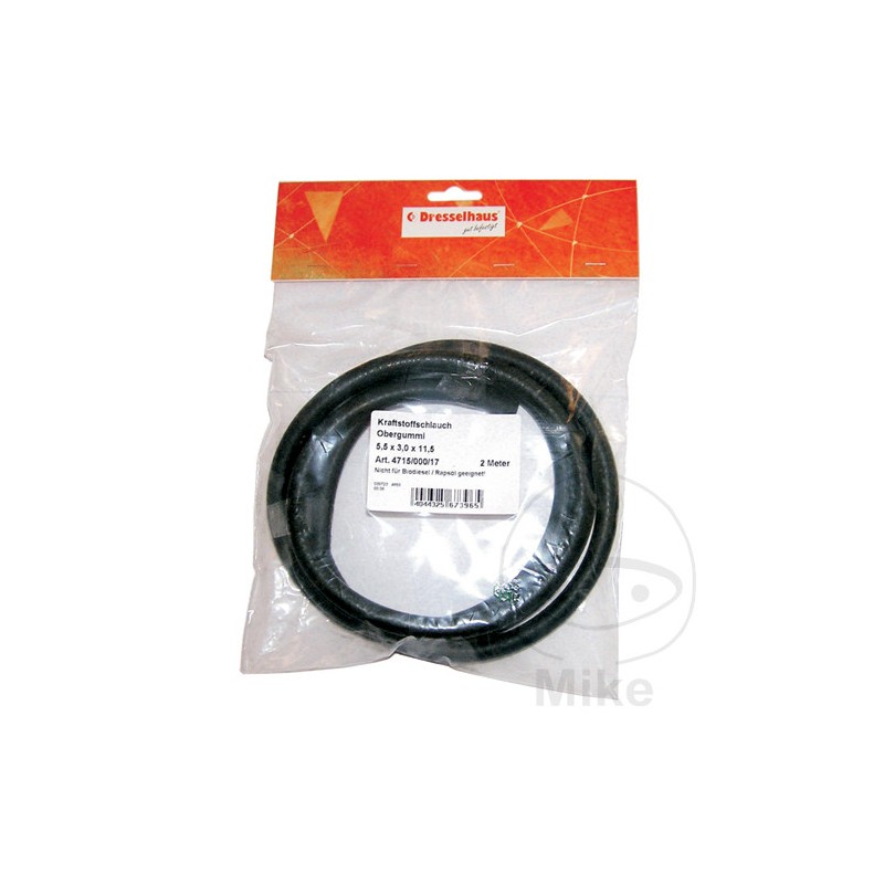 DRESSELHAUS rubber fuel hose 3.5 X 9.5 MM 2 M ALTN: 4672119 467.21.19