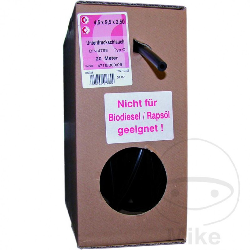 Fuel hose 4.5 X 9.5 MM NBR 20 M 467.44.20