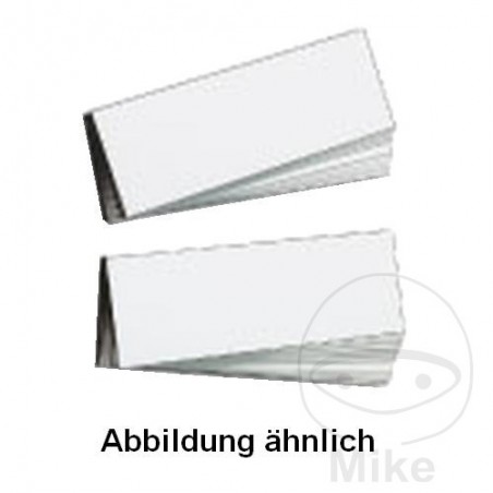 COROSTOC Pack 100 magnetic plates 25X105 MM 694.77.33