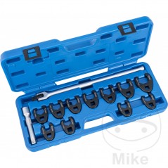 CONDOR Juego 13 llaves de estrella abiertas 1/2 20-32 MM 604.09.01