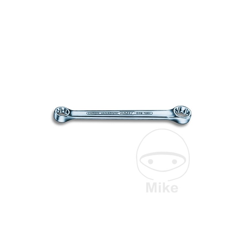 HAZET Llave estrella recta E10XE12 608.30.18