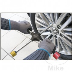 HAZET Llave cruz con fundas de color 17 X 19 21 1/2 611.00.38