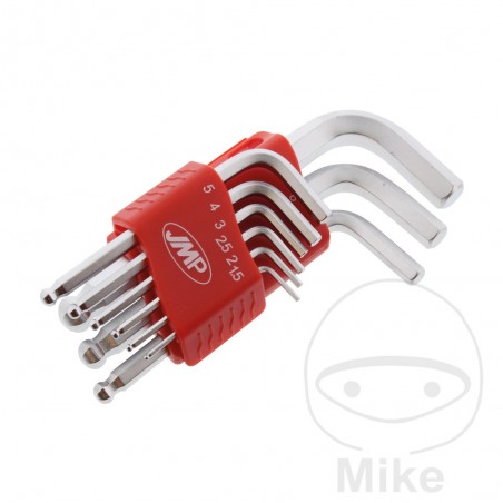 JMP Juego 9 llaves para tornillos de cabeza hexagonal 1.5-10 MM 632.01.81