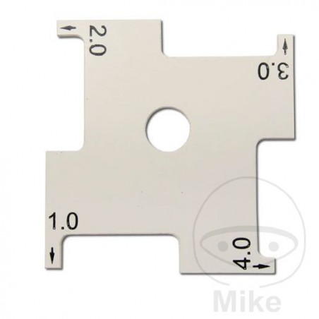 Plantilla de calibración para parabrisas 627.10.02